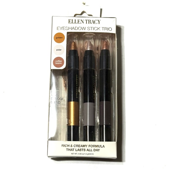 Ellen Tracy Other - Ellen Tracy Eyeshadow Stick Trio - Golden, Polar, and Coffee Beans